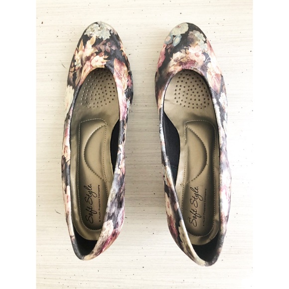 hush puppies floral shoes